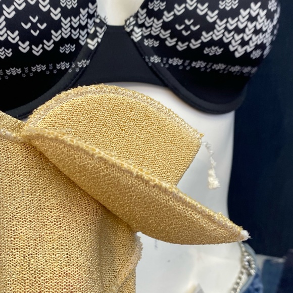 Vintage Short Sleeve Lightweight Blouse Sz M/L - Picture 5 of 7